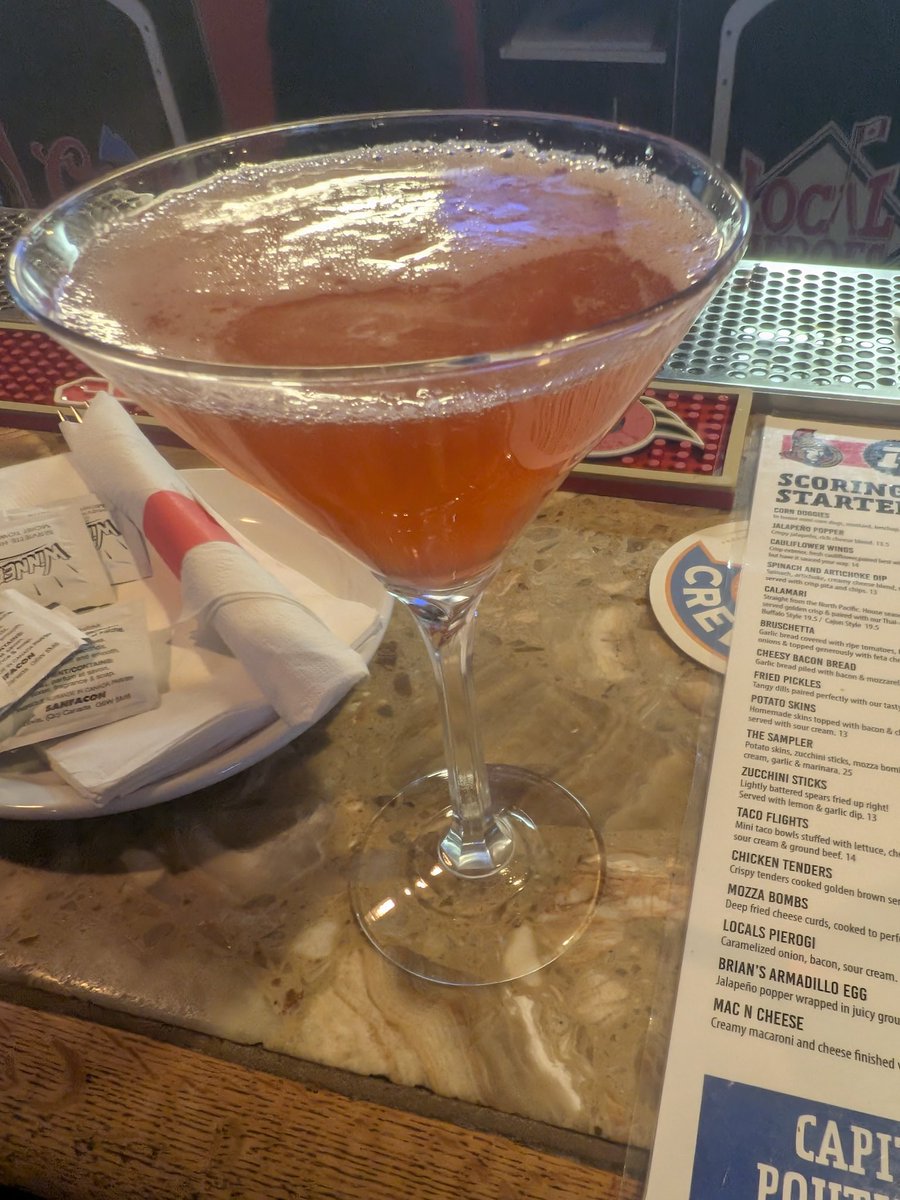 I'm at a bar alone for the first time ever in my life. 💜
Good times.