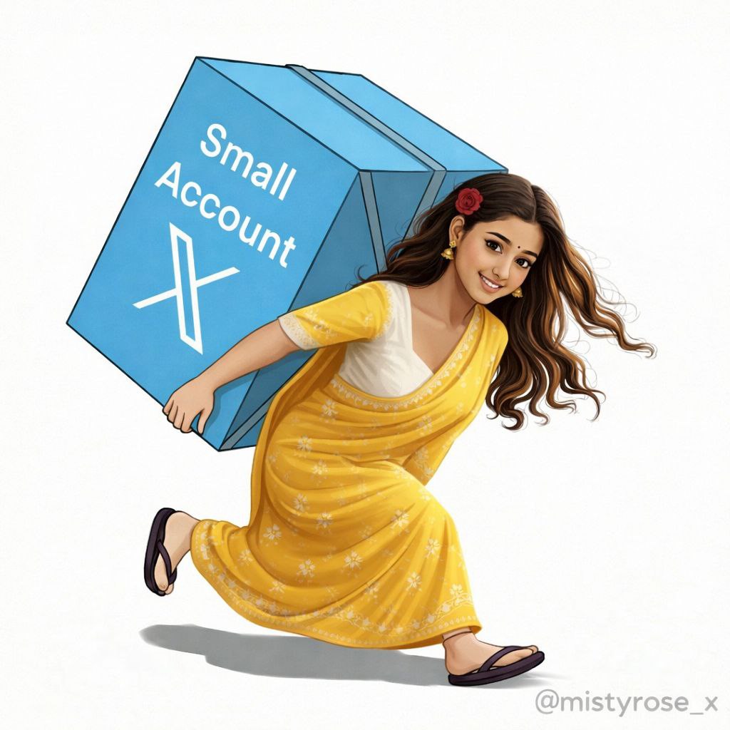 Do you support small accounts? 🐣🌹

Me: Yes ❤️

Let’s connect 🤜🤛