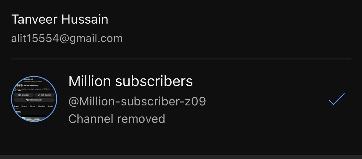 alit15554's tweet photo. @TeamYouTube have learned,and I will follow all guidelines honestly from now on.
Thank you so much for your time and understanding.
Email address alit15554@gmail.com https://t.co/E7savtiEAr