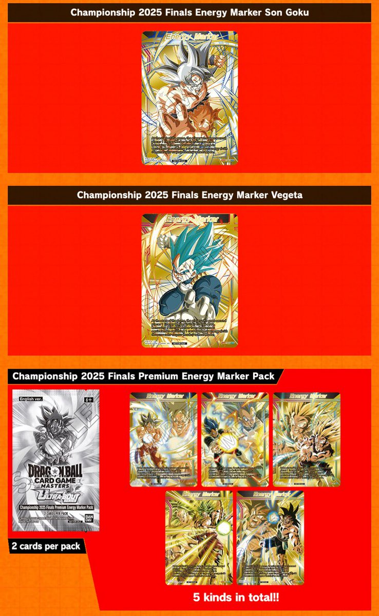 エナジーマーカー #ドラゴンボール #フュージョンワールド