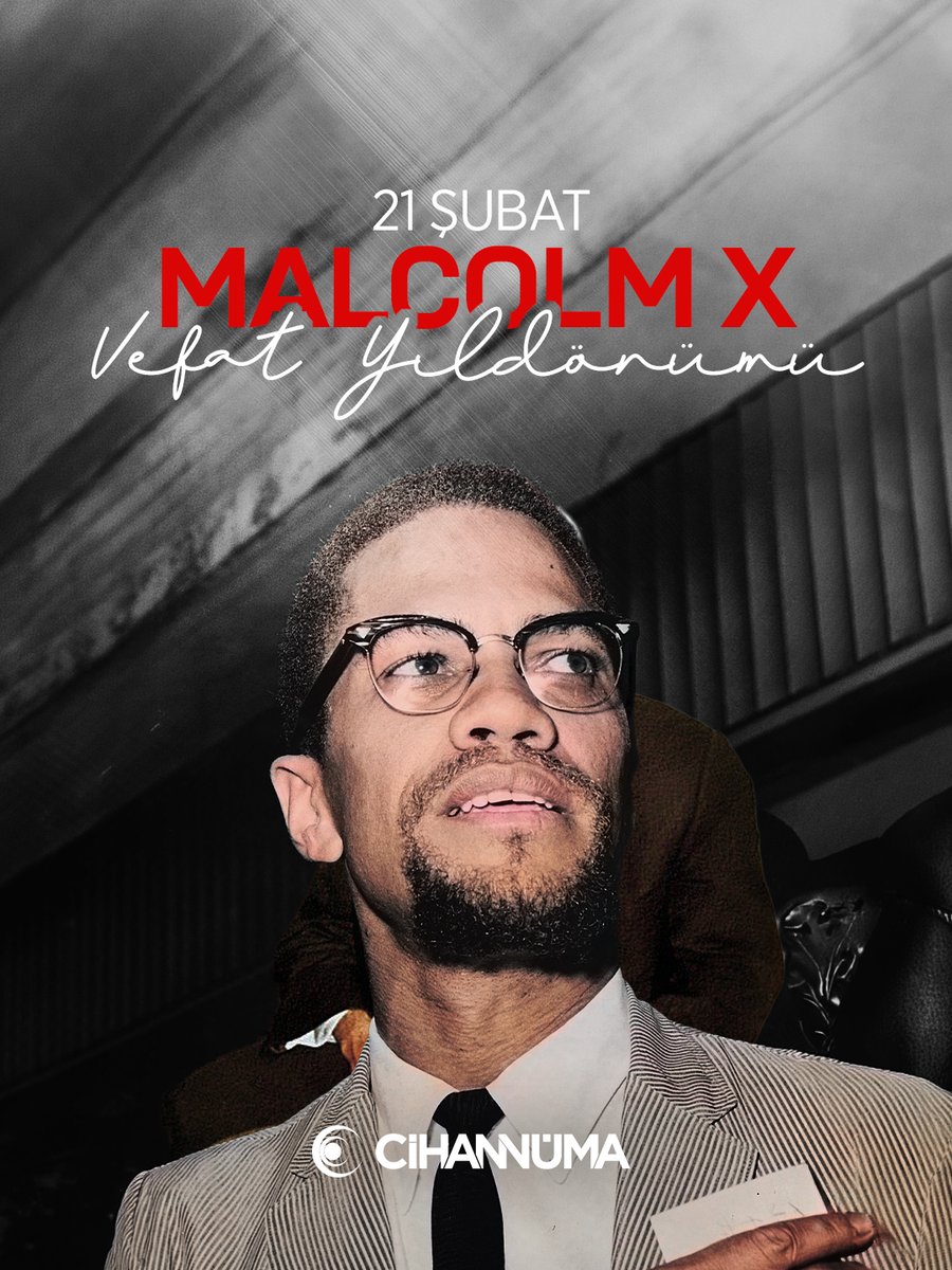 Malcolm X’i vefatının yıl dönümünde saygı ve rahmetle anıyoruz.

Adalet, eşitlik ve insan hakları mücadelesinde bıraktığı iz, bugün de hafızalarda ve vicdanlarda yaşamaya devam ediyor.

Kendisine rahmet diliyor; düşüncelerinden ilham alan herkese selam gönderiyoruz.