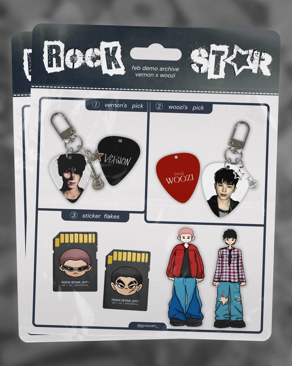 gyuscart_'s tweet photo. ★ 𝚛𝚘𝚌𝚔!𝚜𝚝𝚊𝚛 vn x wz 🎸
      ( 𝘣𝘺 @gyuscart_ )

🛒 pre-order link:
   ⤷  https://t.co/MPNlYoxgeK

🗓️ pre-order period: feb 20 - mar 01
🌐 open for ww GOs

other infos in the order form ☻ https://t.co/zq7aQUl47b