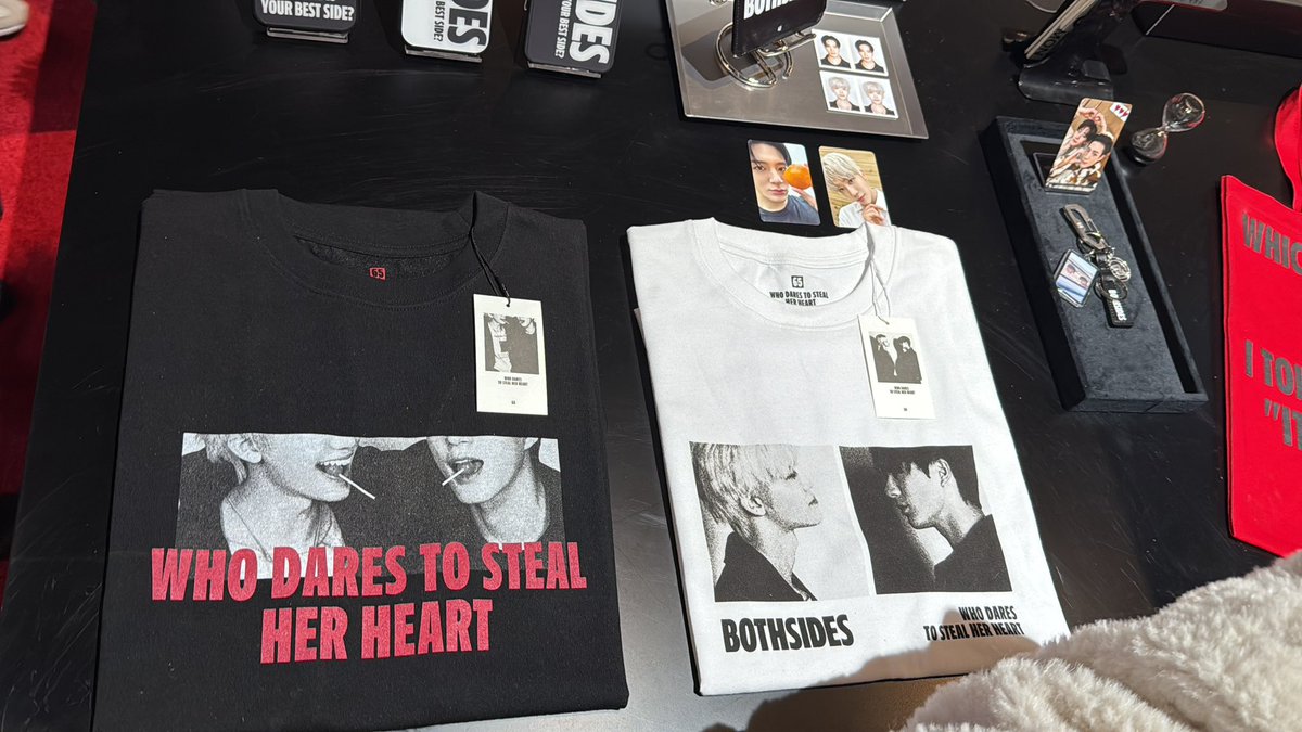โหเสื้อดำ who dares to steal her heart โคตรเท่ อยากได้เลยอะ งานอ้าตดีมากกก 😭