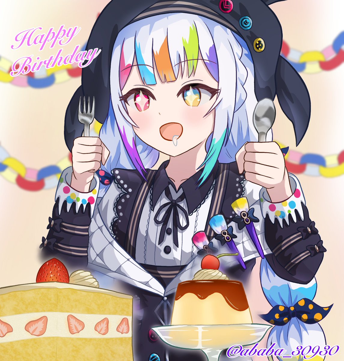 ノアちゃんはぴば！🎉 #城ケ崎ノア生誕祭2026 #まのさば二次創作