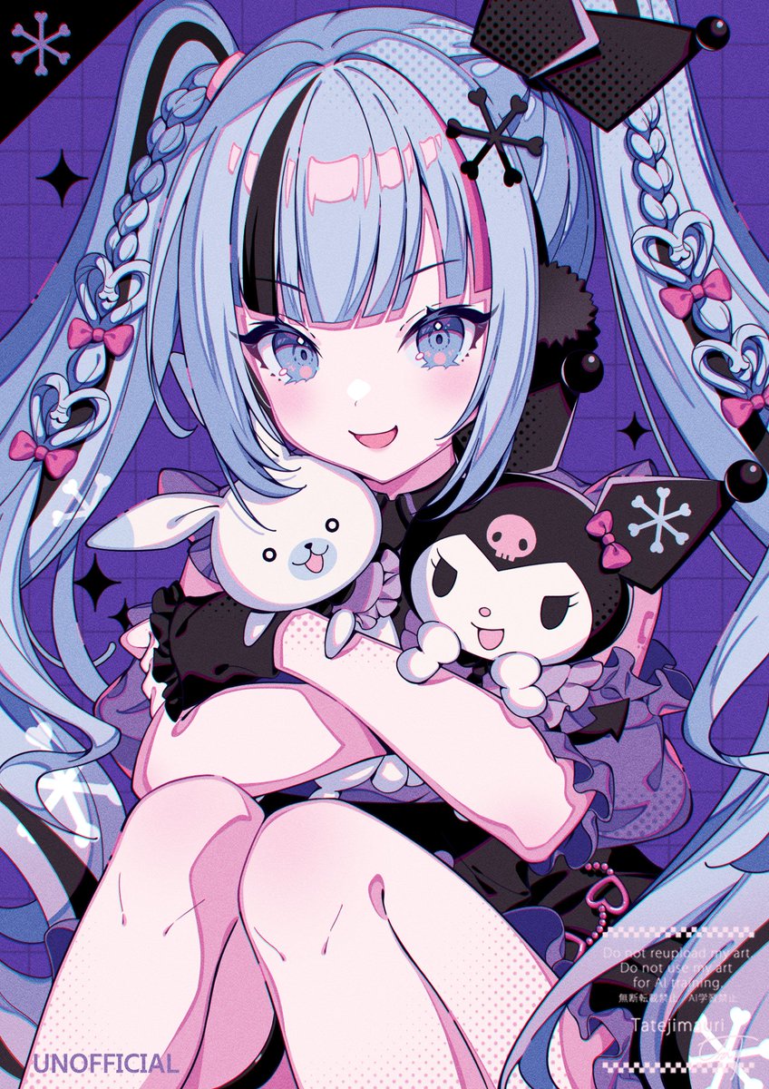 「Trio-Try-iT Figureー雪ミク×クロミー」
※非公式ファンアートになります。

#初音ミク 
#雪ミク×#クロミ 
#Trio_Try_iT