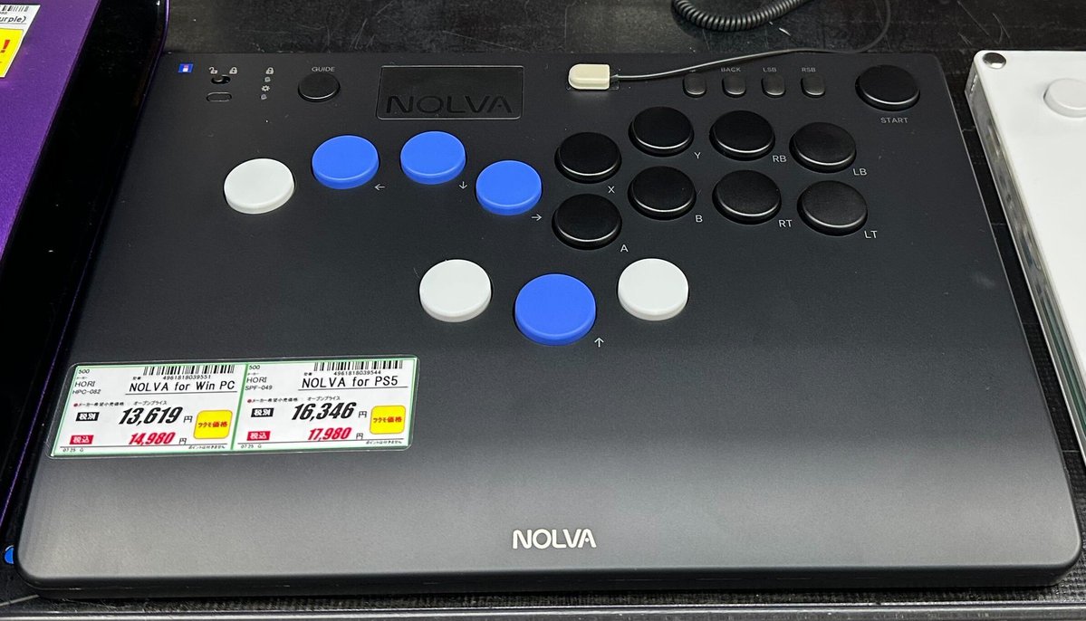 2F】 大人気レバーレスアケコンが在庫あります‼️ HORI 『NOLVA for