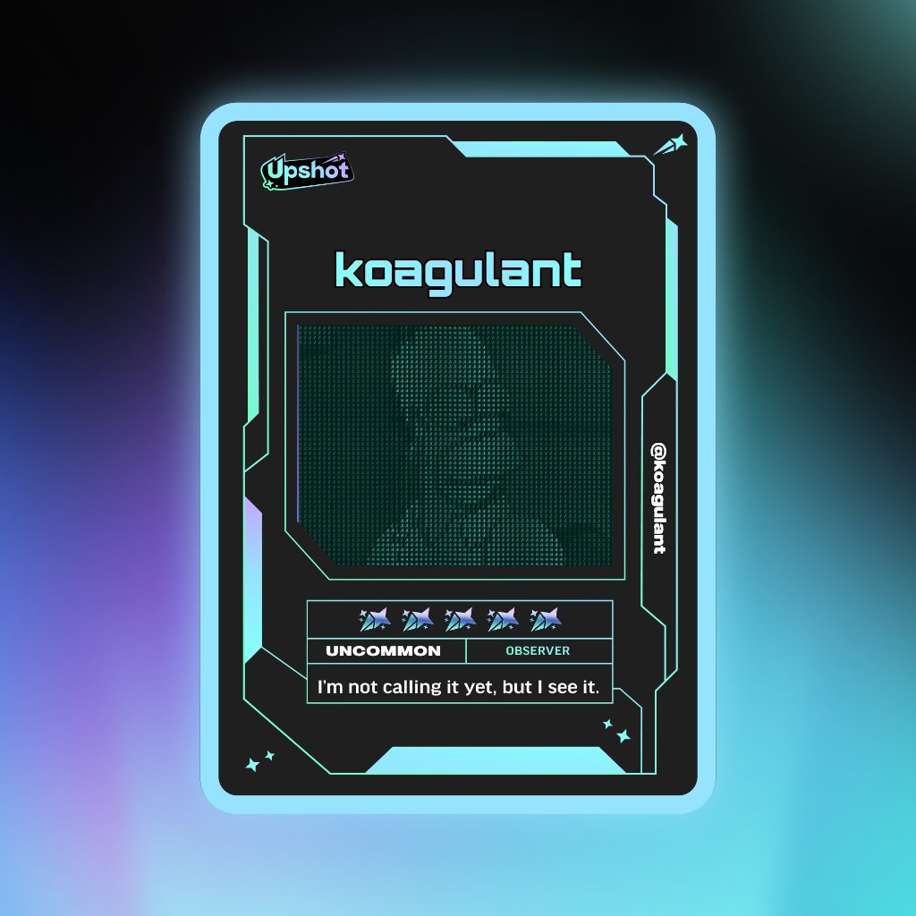 Just ripped my Predictor Card!

Ready to claim instant cash prizes, free packs and more.

Welcome to Prediction Play on <a href="/upshot_cards/">Upshot</a>

Your turn
beta.upshot.cards/?code=6b5a9684