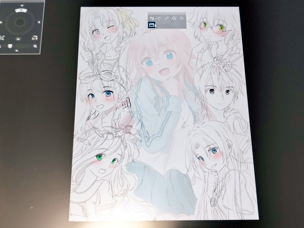 手直しは必要やけど、とりあえず簡単に下書きはできた！
こっからまた清書よ🖊️
夢の好きに囲まれる世界線🤤💕
自己満足の世界w