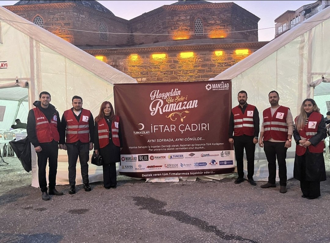 Ramazan ay'ı boyunca Türk Kızılay'ının iftar programına MANSİAD ailesi olarak verdigimiz destekten onur duyuyoruz.