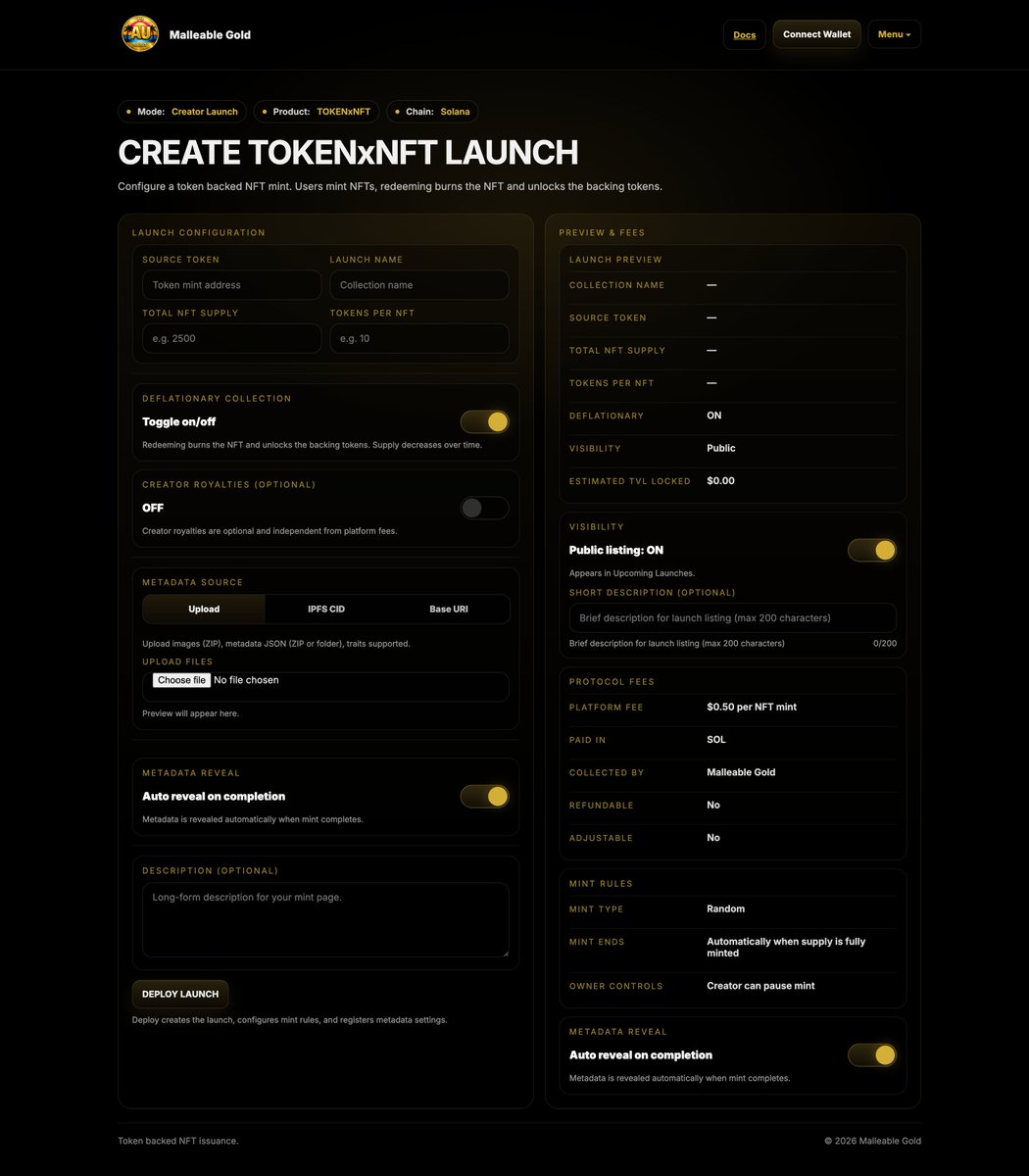 Any SPL token will be able to launch their own token backed collectibles

dev's who actually want to build for their community, capture lore, have pfp's, gamify their token, all backed by their token and LP, using burn-to-redeem redemption making everything deflationary

either