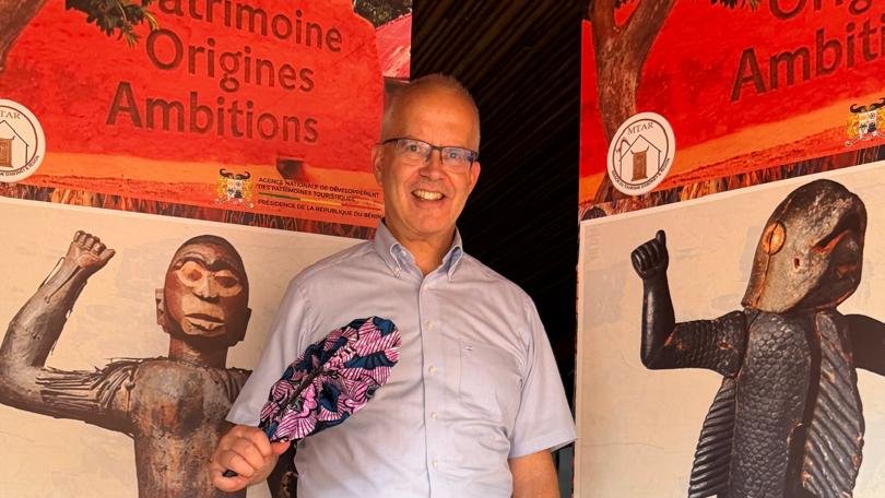 UEauBenin's tweet photo. #EquipeEurope à #Abomey: les Ambassadeurs européens🇪🇺🇩🇪🇧🇪🇫🇷🇳🇱🇱🇺 visitent le Musée des Rois et des Amazones du Danxomè #MuRAD. L’#AFD et l’#ANPT œuvrent pour la réhabilitation des palais et le renforcement des capacités béninoises de conservation et de valorisation du patrimoine. https://t.co/8NHOl6Bruh
