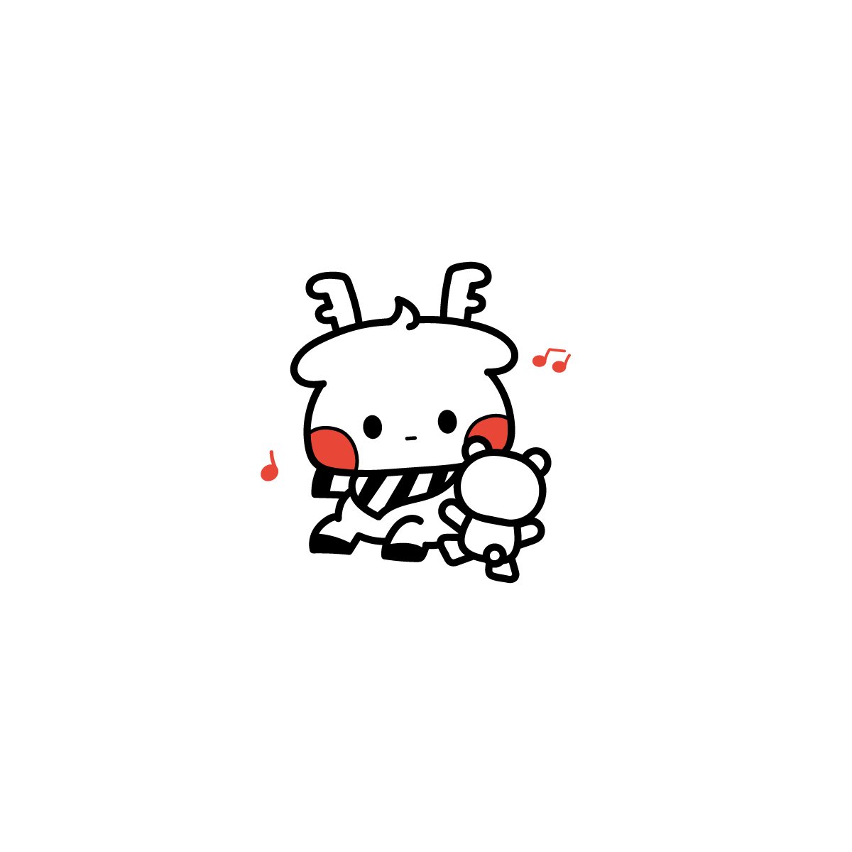 ロクちゃん｜2008年生まれの鹿キャラクター (@roku_family) / Posts / X