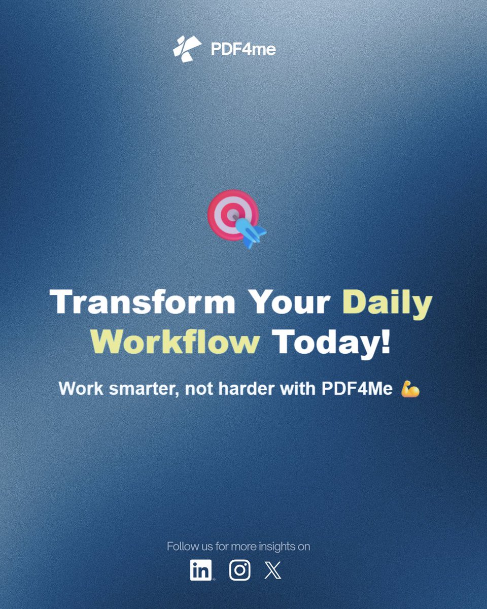 PDF4me tweet media