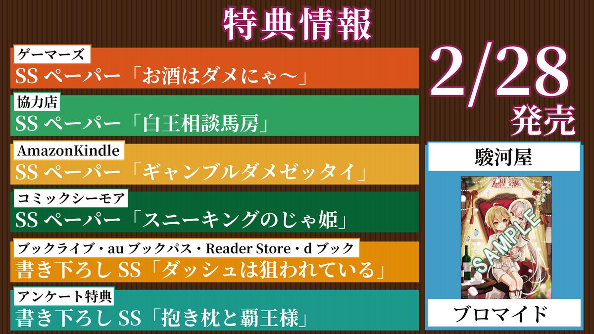 Little_D_Shota's tweet photo. 【特典紹介記事公開！】
GCノベルズ2月刊
『ハイブルク家三男は小悪魔ショタです 4』

6種書き下ろしSSが特典に！！！
詳しくは引用先のＸ記事をチェック！ https://t.co/UyYH3LSjwB