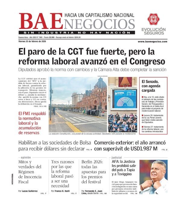 WalterVerst's tweet photo. #Buendía y #BuenViernes para todos!!
A continuación, las portadas de los diarios de hoy #20deFebrero 20/02/2026 #20Feb #20Feb26 #20F.
#BAE
#ElCronista https://t.co/CWVrT2JEAu