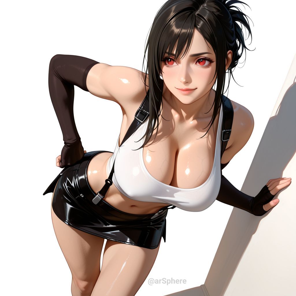 ArSphere's tweet image. Tifa ティファ✨ - FF7R - I've added subtle spider veins, wonder if you'll like it!