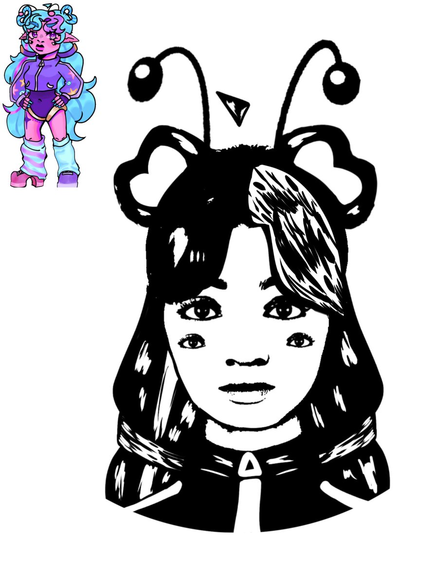 Fiz uma photobashing (fotomontagem) de mim! O que acharam?? 👾❓️