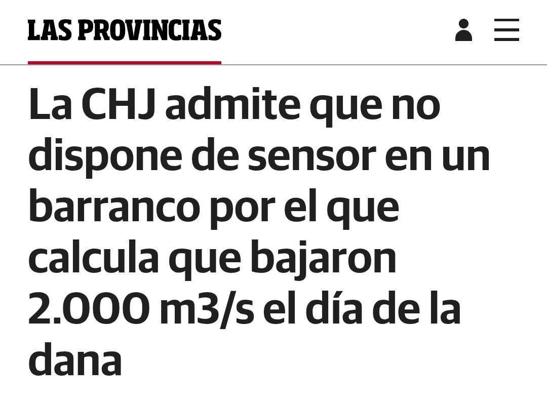 BRUTAL: la Confederación Hidrográfica del JÚCAR sigue sin tener un sensor de cauce en el Barranco de la HORTETA que confluye con el del POYO