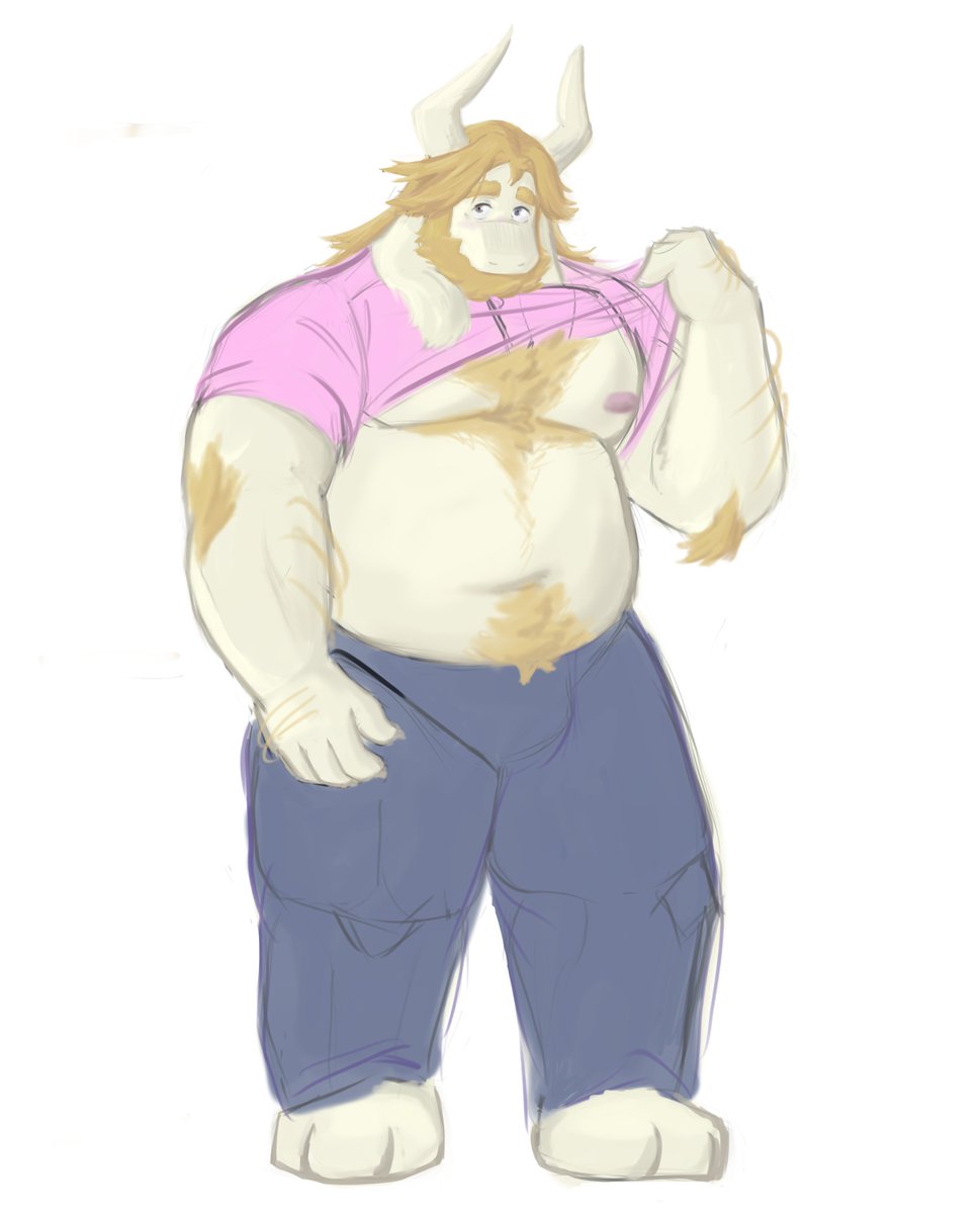 #asgore idk how render clothes yet