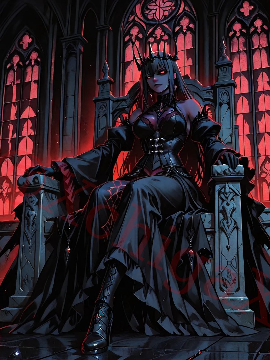 抽象ダークファンタジー