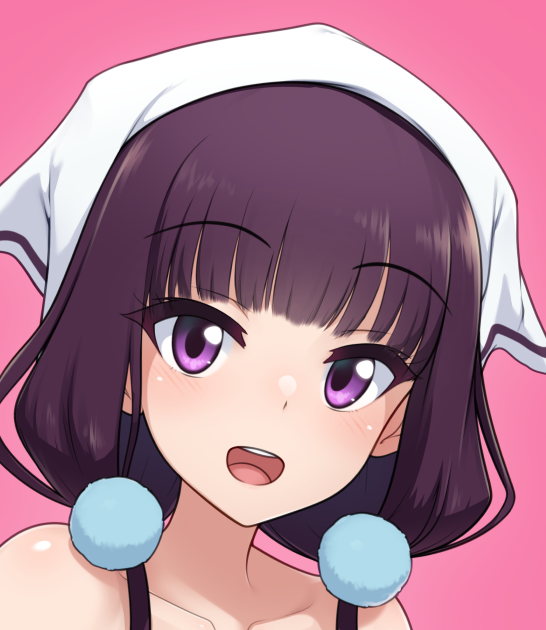 skebのリクエストで桜ノ宮苺香
納品いたしました 