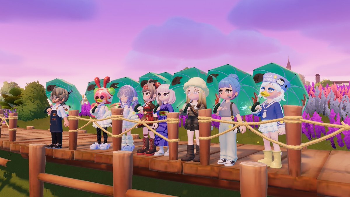 車盗まれて追いかけたら
自己申告制の犯人いて面白かったw

夕方タイミング合わせたかのようにフレンドさんが来てくれて 
 皆で写真撮りに行ってきたよ📷✨
さよちゃん、그믐달ちゃん、えびちゃん､ゆせさん、めめちゃん、ノアちゃん、オトちゃん
可愛い写真と思い出ありがとう✨️
 #ハートピア