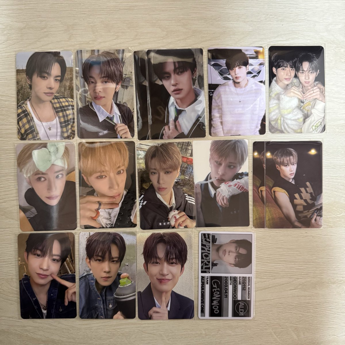 ALPHA DRIVE ONE ald1 EUPHORIA トレカ 交換 【譲】 リオ アルノ ゴヌ