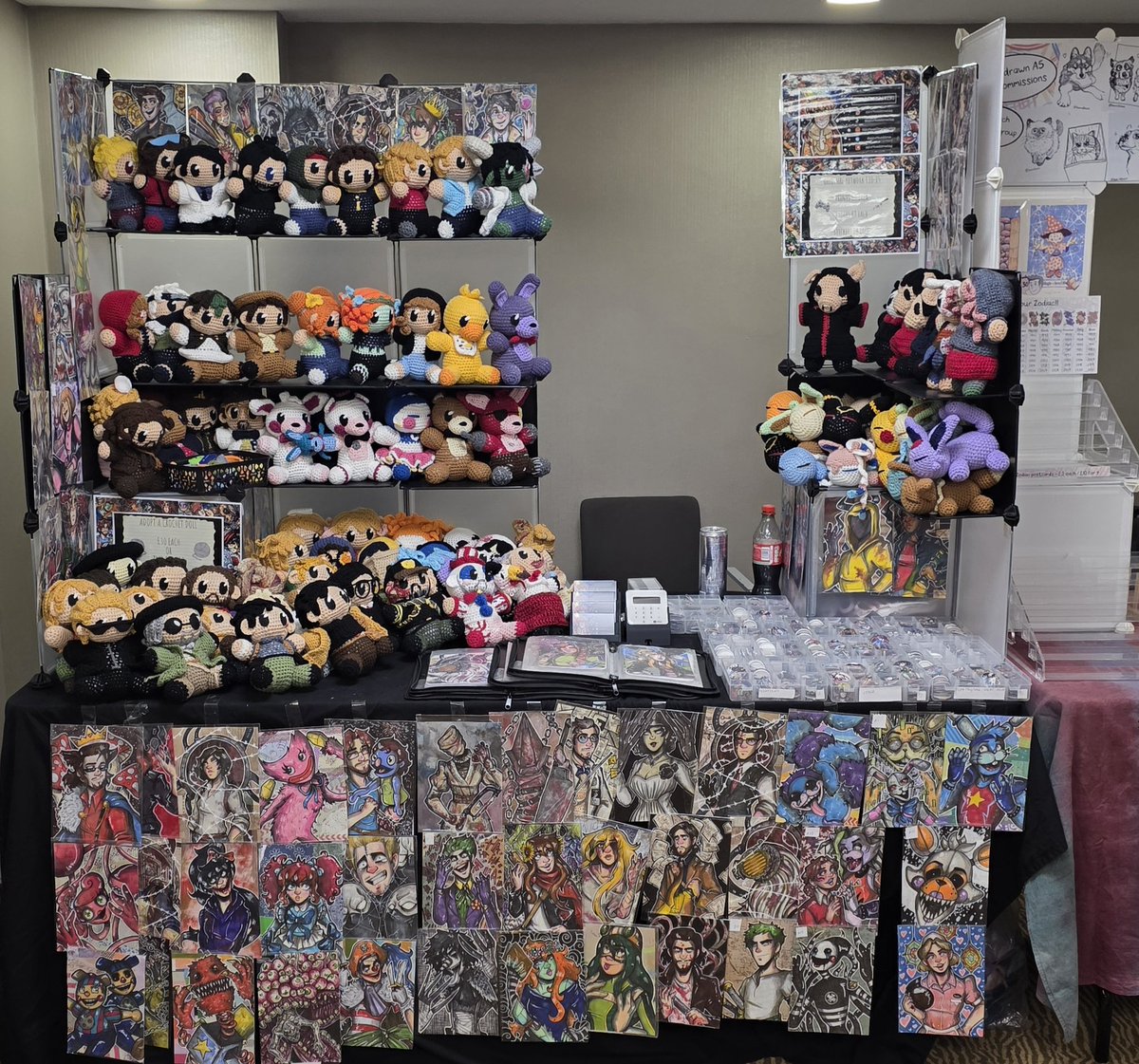 Finished set up for London anime and gaming con