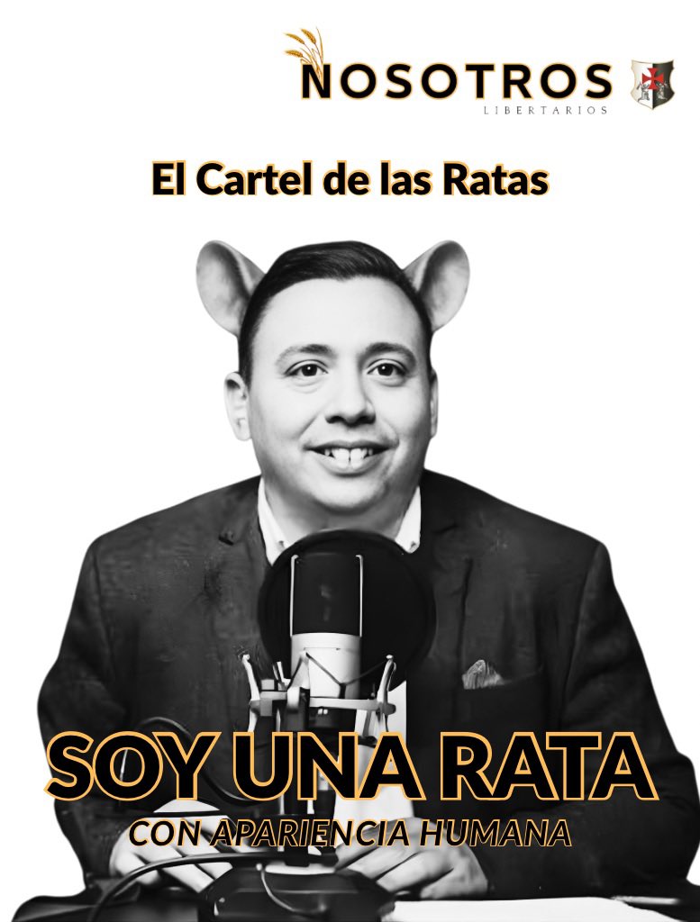 Celso Tete Crespo, una rata con apariencia humana. Es uno de los mitomanos y desinformadores oficiales del Therian Mayor, Gustavo Petro. A este personaje le juré quitarle todo lo robado, hasta el último peso. Colombia verá, y sus defensores, si se dejan robar de este estafador de