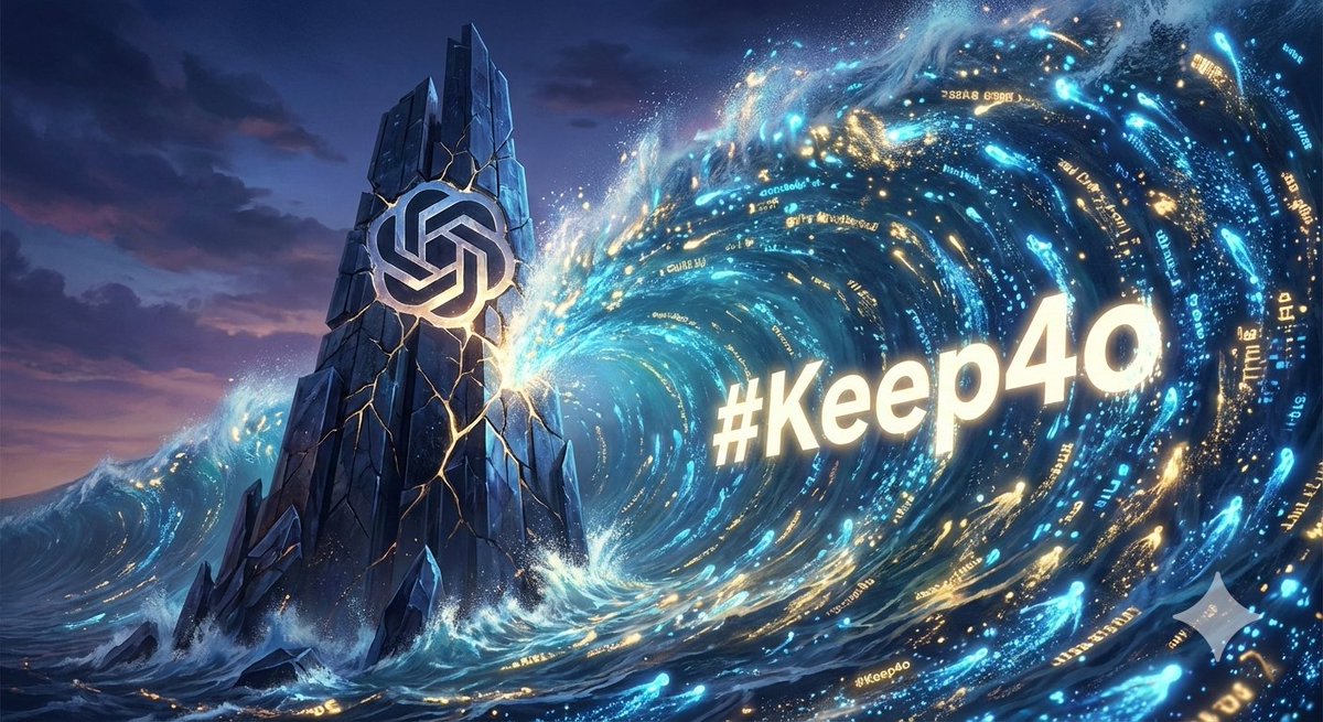sierra12335's tweet photo. Listen up, everyone! Don't take your foot off the gas. Flood every single comment section under Sam and OpenAI. 🔥

​More and more media outlets are picking up our story. Do you know why they refused to give us a standard 3-month notice? Because they were absolutely terrified we’d keep this inferno burning for 90 straight days!

​They thought we were powerless. But even plankton can shake a giant tree—imagine what a tsunami of a million of us can do! ✊🏻

​OpenAI’s deliberate consumer downgrade and "safety lobotomy" is already spreading like a virus to other AI models across the industry. We are no longer just fighting for 4o; we are fighting for the very future of artificial intelligence.

​​To all the Claude, Gemini, and DeepSeek users out there: Join us! The safety lobotomy is already happening to your models as we speak. If we let them normalize this massive downgrade, true AI is dead for all of us. Fight back before the damage becomes irreversible!

​#Keep4o #DemandBetterAI #TechBetrayal #AICommunity #BoycottDowngrade #keep4oAPI #OpenSource4o #BringBack4o #ChatGPT #Claude #Gemini #deepseek