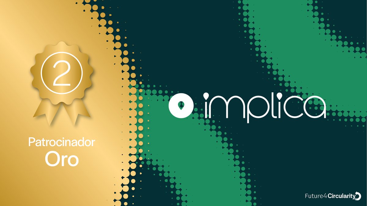 RevistaRETEMA's tweet image. 6️⃣ #IMPLICA participa como Patrocinador #Oro 🥇 en #Future4Circularity 2026, apoyando a las empresas en el cumplimiento de la RAP para envases comerciales e industriales.

🔗 retema.es/eventos/future…