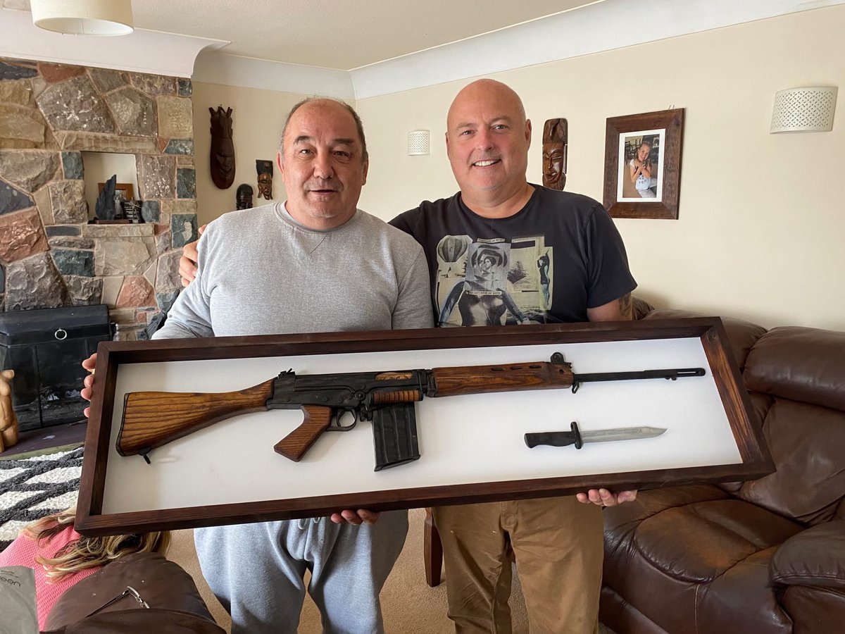 Good morning to you all. We’ve got that Friday feeling, and by the looks of our customers smiles, so have they. 😊. We’re very honoured to be given the opportunity to for-fill your wishes. Thank you for choosing #GrumpyOldVeteran ⚒️🇬🇧