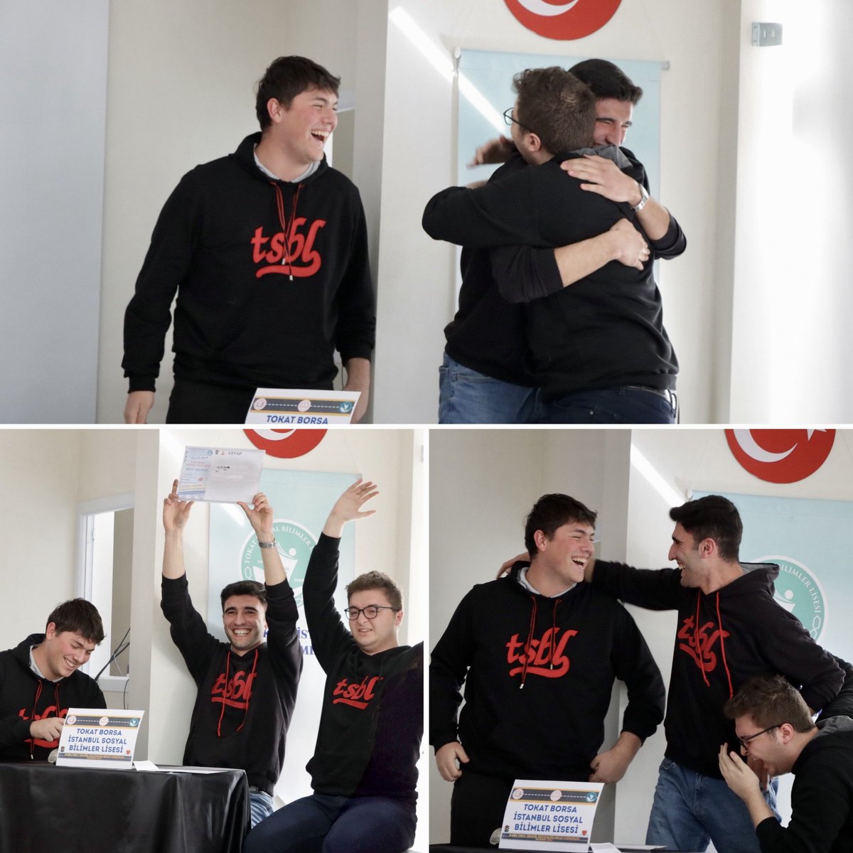 Tokat İl Milli Eğitim Müdürümüz sayın Hüseyin Kır ve Şube Müdürü Kutbeddin Kaya, Borsa İstanbul Sosyal Bilimler Lisesi'nde düzenlenen "Karayolu Trafik Güvenliği Bilgi Yarışması"na davetli olarak katıldılar.

Gaziosmanpaşa Lisesi, Güzel Sanatlar Lisesi, Fen Lisesi, Borsa İstanbul