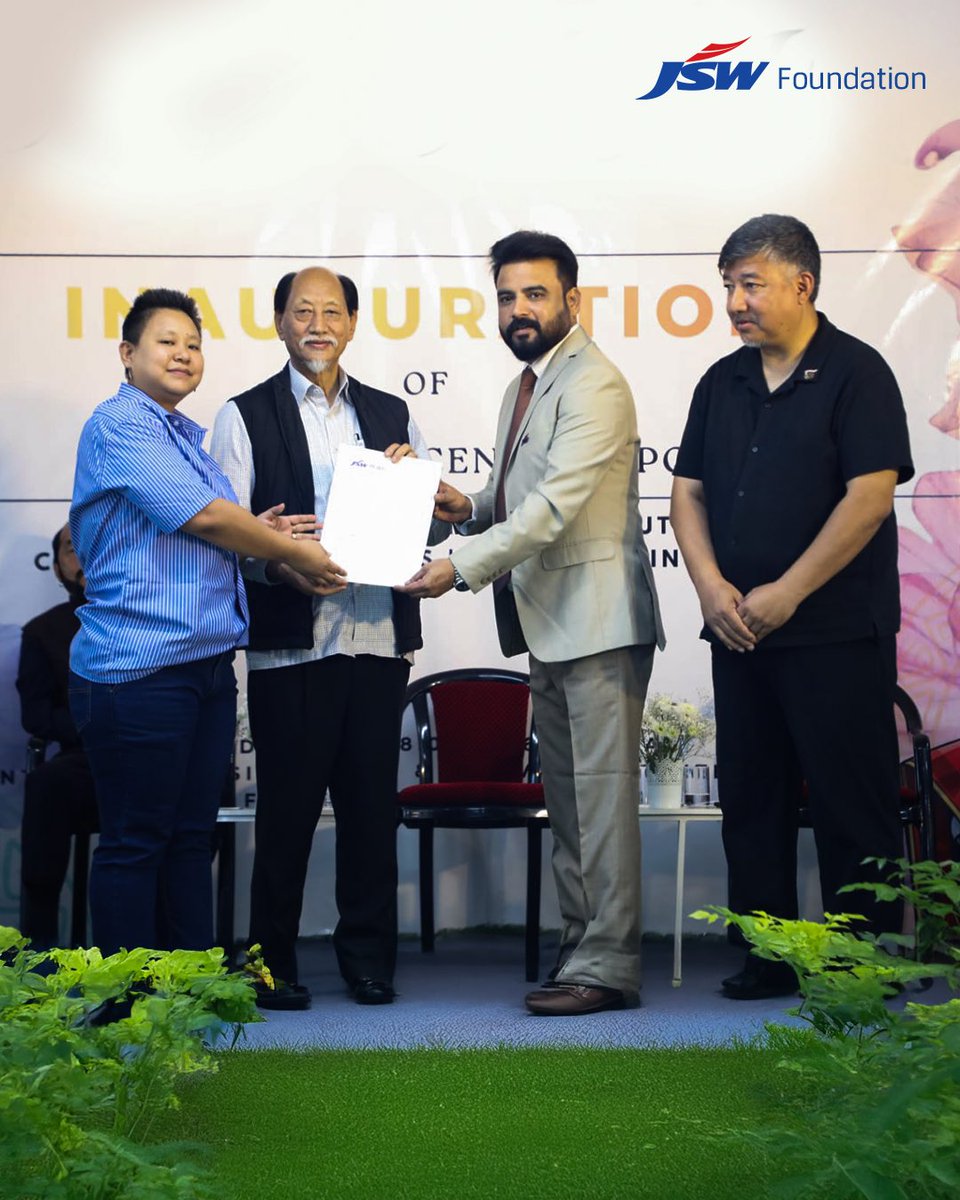 JSW Foundation tweet media