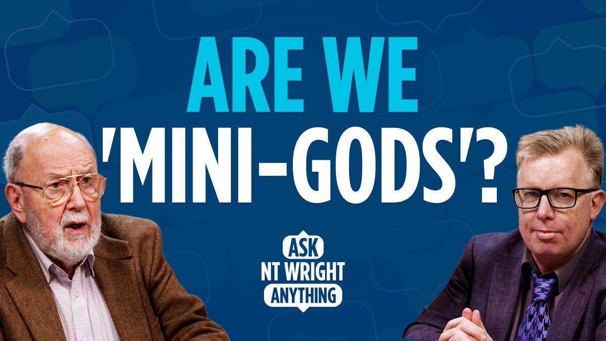 UnbelievableFE's tweet image. Is suffering redemptive? @profntwright &amp;amp; @mbird12 explore how our pain connects with Christ’s mission, the real meaning of the rapture, and what it means to become “partakers of the divine nature.” #AskNTWright #Theology #ChristianHope
premierunbelievable.com/ask-nt-wright-…