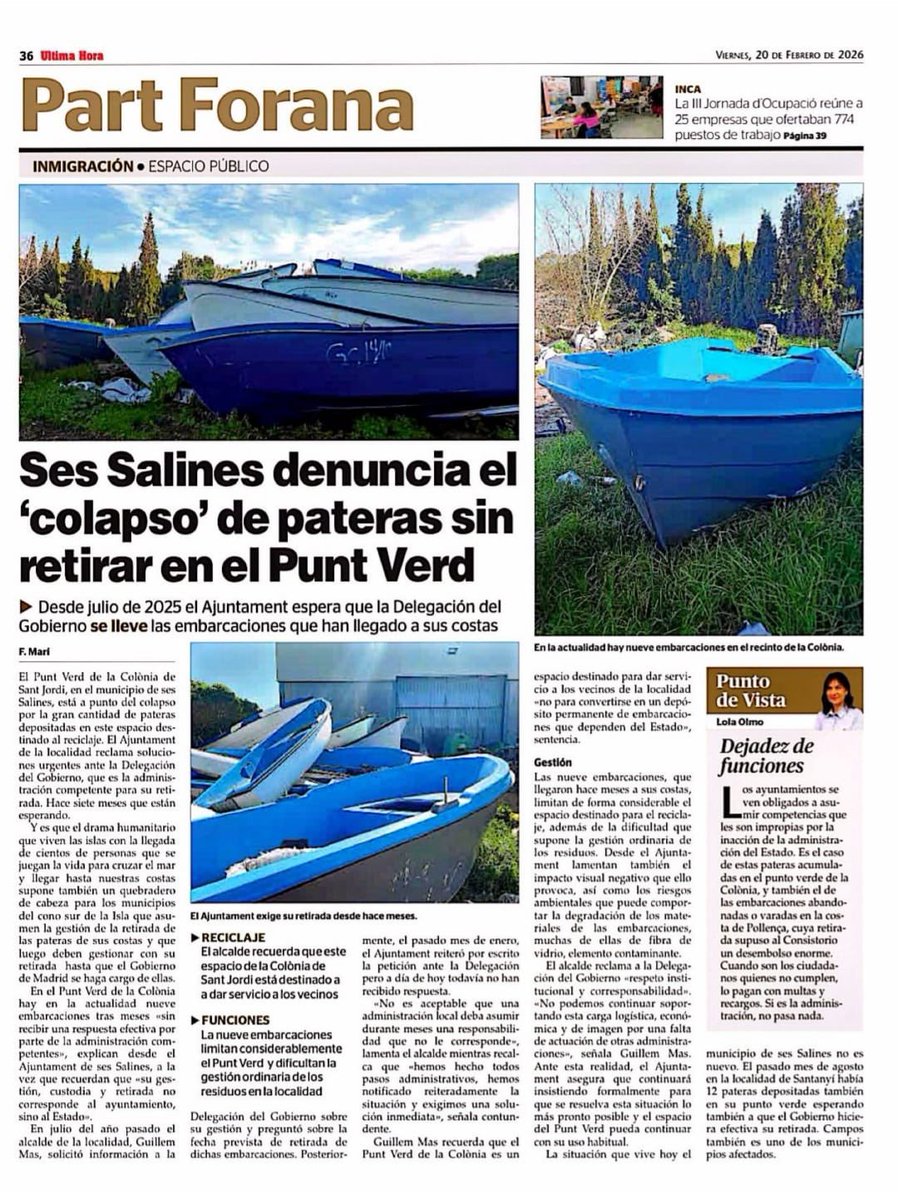 Si no hi ha foto, no hi ha interès, <a href="/AlfonsoCalvia/">Alfonso Rodríguez</a>? 🤔

Mallorca necessita un delegat del Govern que faci la seva feina.