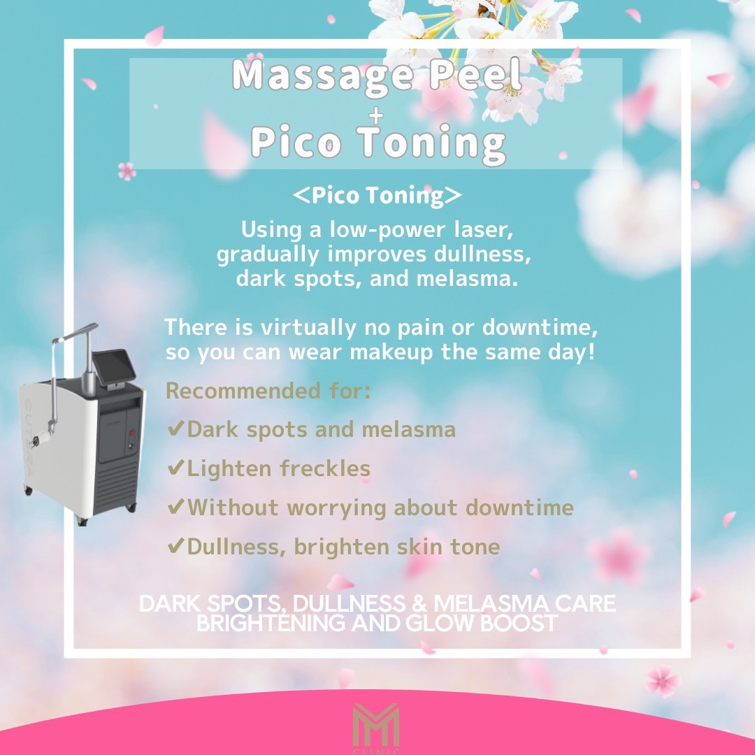 MichiAbe2's tweet photo. ✨Weekday &amp; First-Time ✨
Massage Peel + Pico Toning + Stem Cell Mask ¥12,000 🌿

✔︎ Firmness &amp; glow
✔︎ Texture &amp; dullness
✔︎ Age spots &amp; melasma

M Clinic
📞03-6421-0803
Tue–Sat 10:30 AM – 6:30 PM
Jingumae 6-19-14-5F, Shibuya-ku, Tokyo https://t.co/MB3E1Y1kRZ