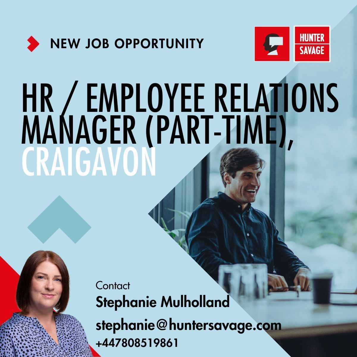 👥 We’re hiring: HR / Employee Relations Manager (12m FTC) | Craigavon | 3–4 Days

Senior ER-focused role with a leading multi-site manufacturer, supporting UK &amp; Ireland ops. Flexible 3 or 4 day week + hybrid (60% office).

📩 stephanie@huntersavage.com

#HRJobs #FlexibleWorking