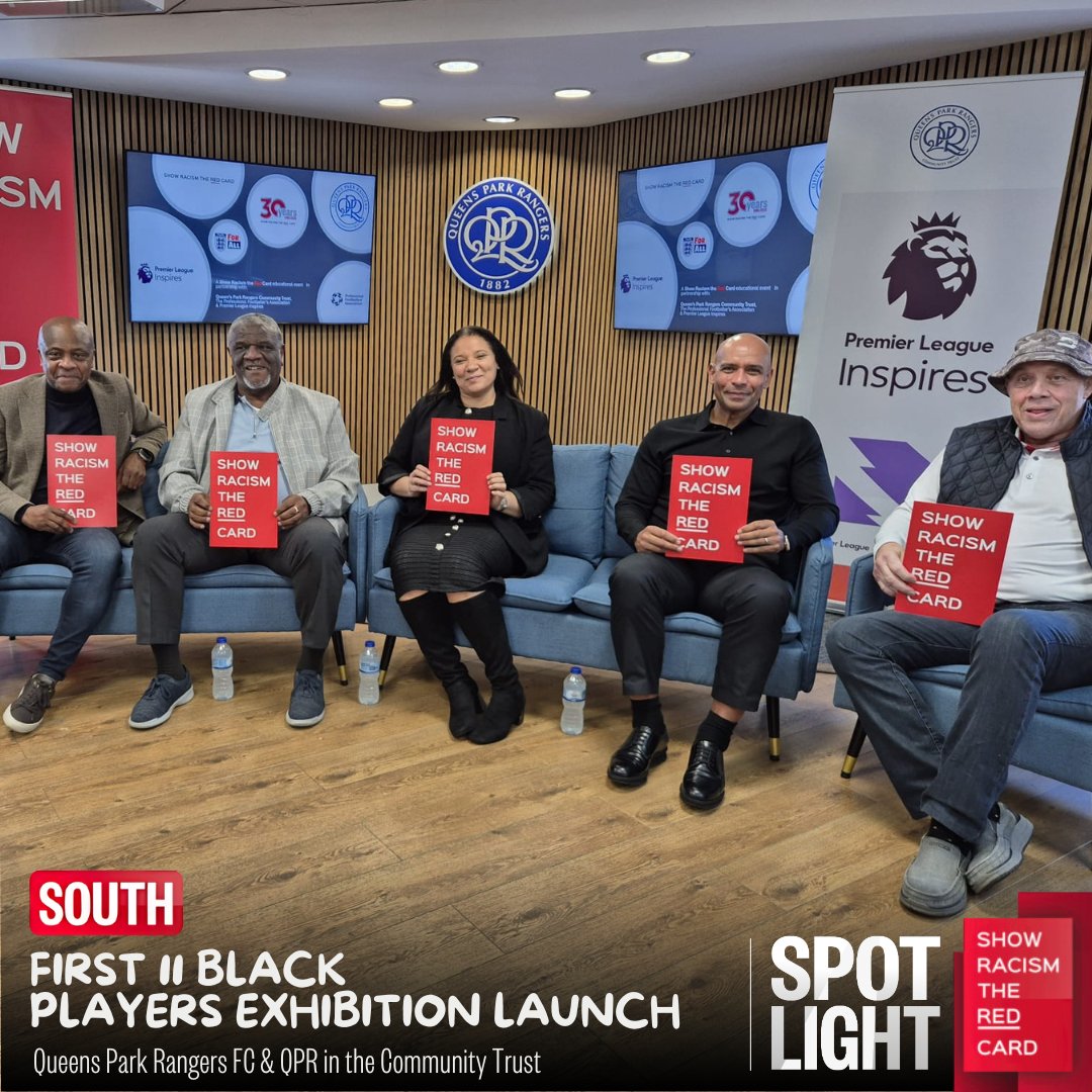 SRTRC_England's tweet photo. #SRtRCSpotlight: "Moments like these are invaluable, allowing the younger generation to hear powerful stories that have shaped both the club & the wider community"
@QPR's launch was a huge success! Read the full story👇🏾
🔗https://t.co/tGNCPUszkg
@QPRtrust @PFA @FA @EFL #First11 https://t.co/5vTFCEaSgQ