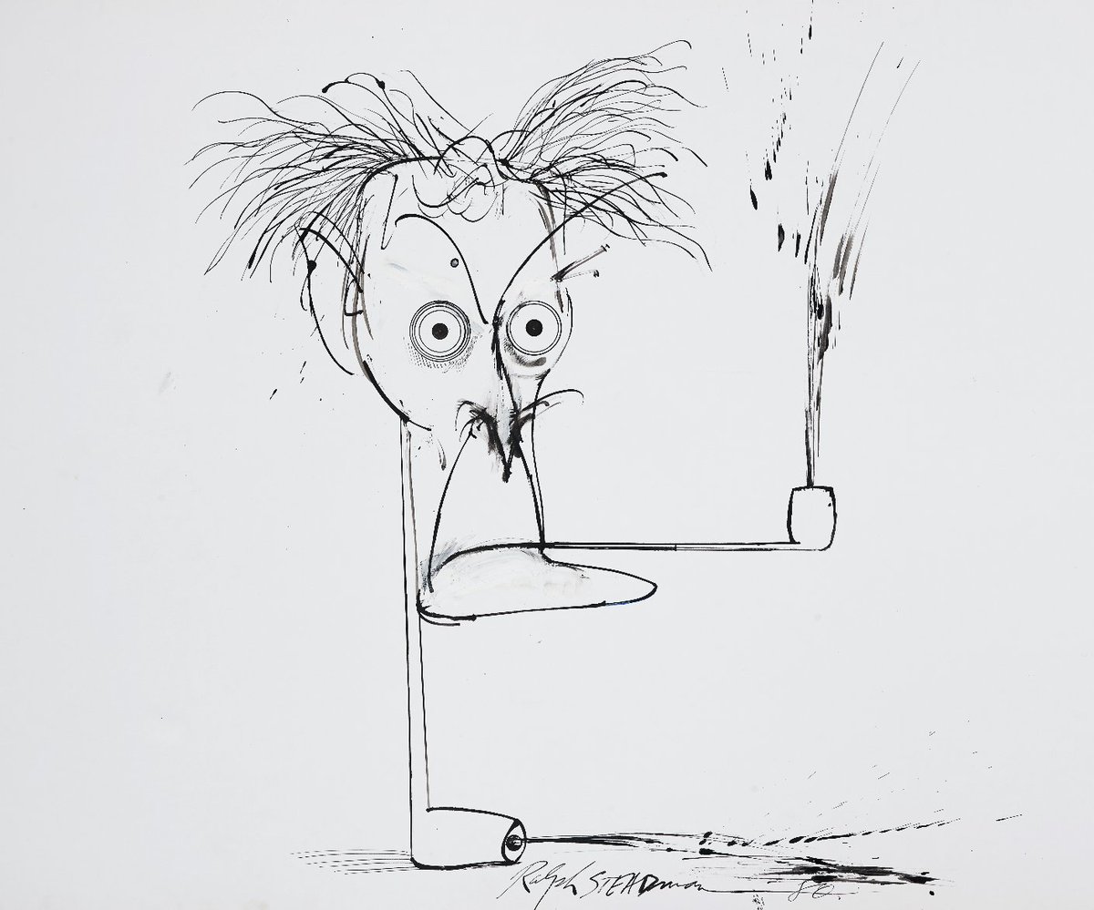 Ralph Steadman Art tweet media