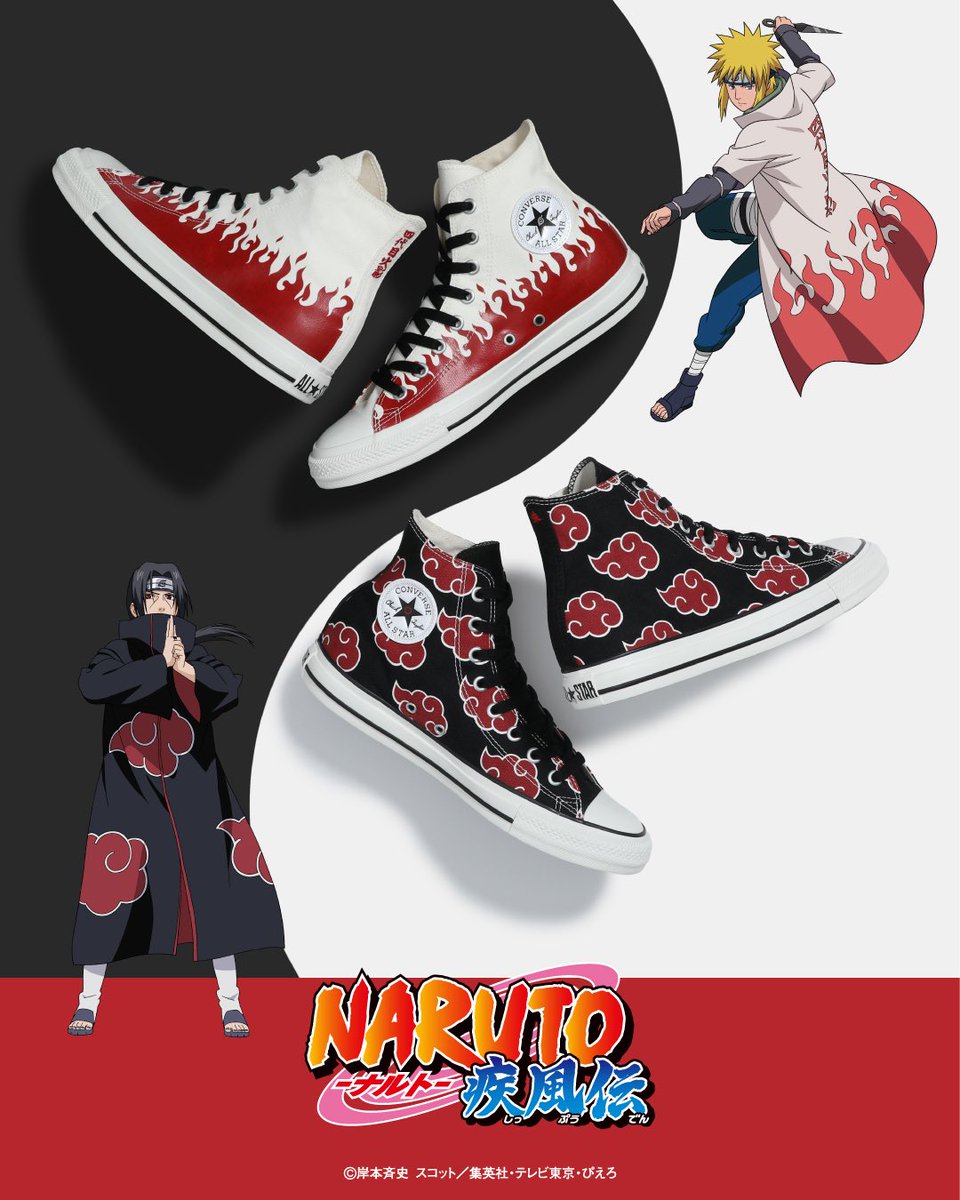 CONVERSE × NARUTO-ナルト- 疾風伝】 ⁡ 2026.2.20(Fri.) Release