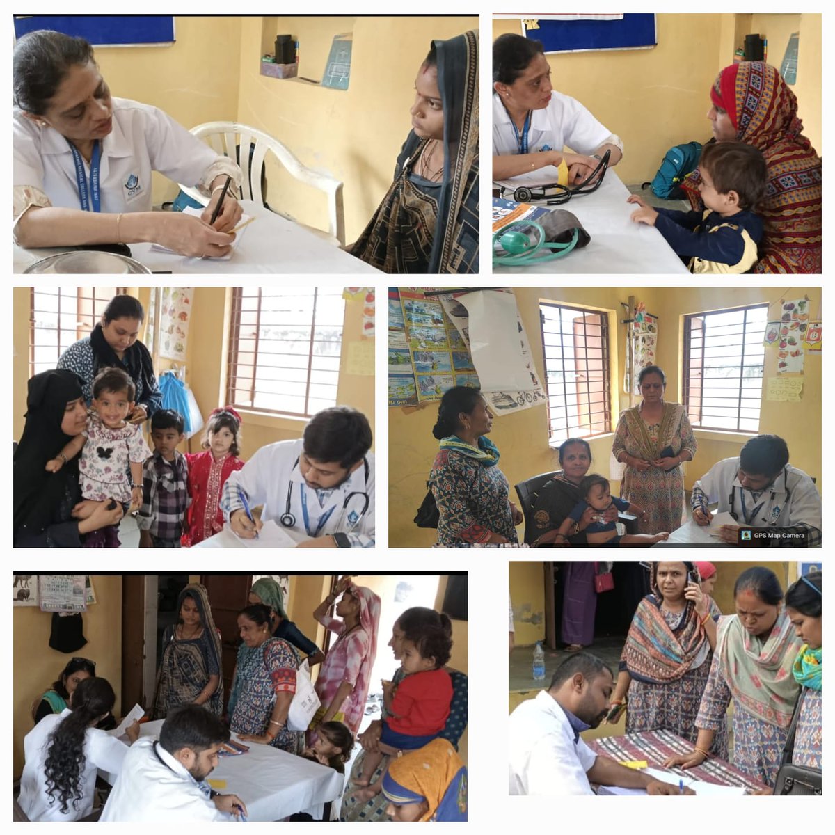 આજરોજ આઈ.સી.ડી.એસ ઘટક- ૧ બોરસદ અને આશાદીપ માનવ સેવા કેન્દ્ર વિધાનગરના સહયોગથી શહેરી વિસ્તારના આ.વાડી કેંદ્ર- મોટી ગોલવાડ અને રામદેવપીર મંદિર  ખાતે  SAM MAM અને SUW MUW બાળકો,સગર્ભા માતા ધાત્રી માતા કિશોરી માટે આરોગ્ય તપાસ અને મેડિકલ કેમ્પનું આયોજન કરવામાં આવેલ.<a href="/DDO_Anand/">DDO Anand</a>