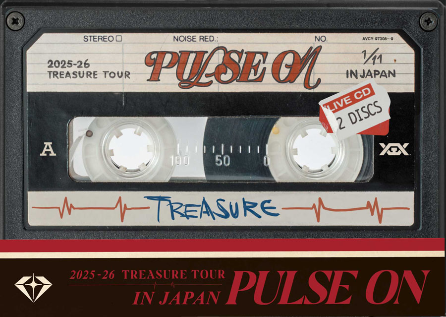 ◤#TREASURE◢ 『2025-26 TREASURE TOUR [PULSE ON] IN JAPAN (LIVE CD
