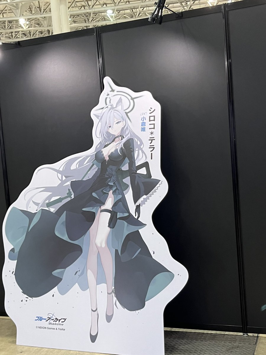 ブルアカふぇすは3周年の時に行ったことがある 実装されてないのにCVは