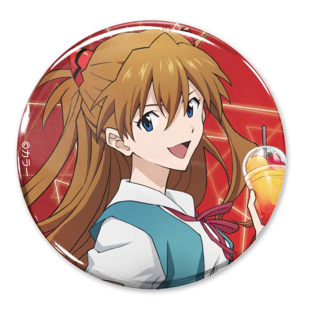 新商品入荷情報】 ［EVANGELION］より 描き下ろし 65mm缶バッジ 制服