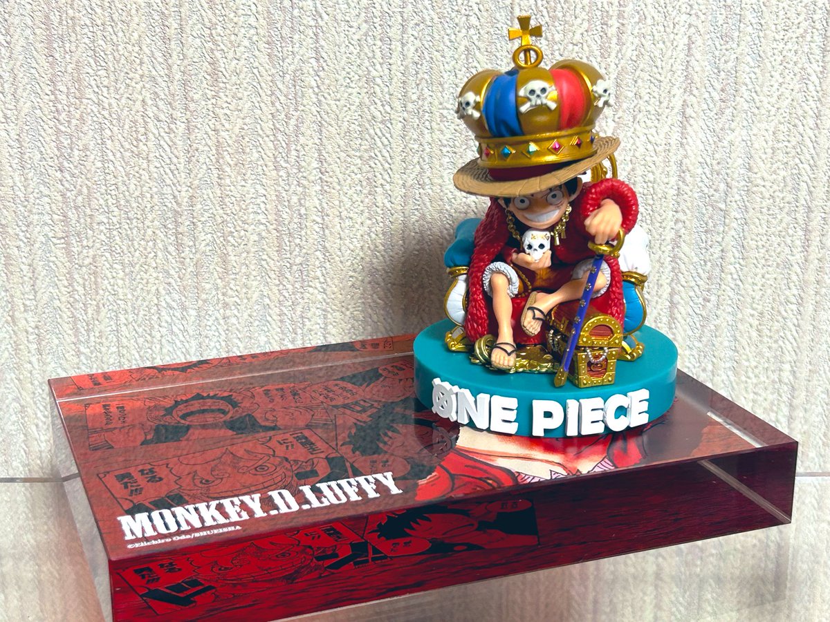 ワーコレ ディスプレイのアクセント ー 『ONE PIECE』アクリルブロック
