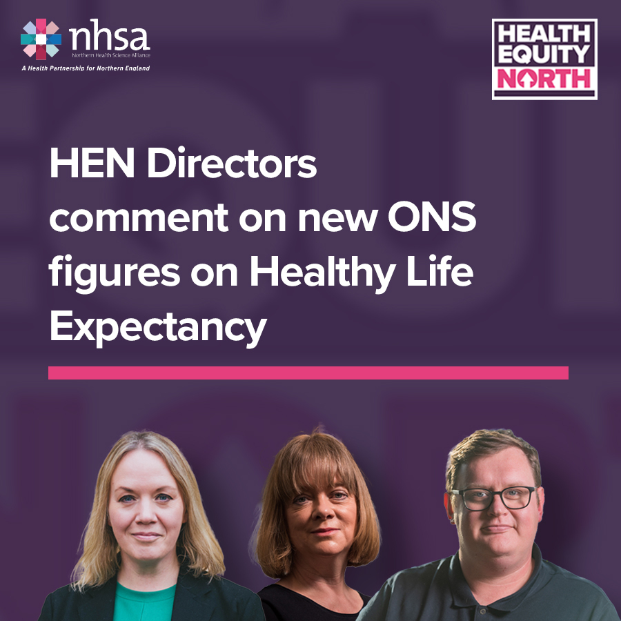 _HENorth's tweet photo. “Improving healthy life expectancy for all should be a non-party political issue but to do that we need to recognise as a society that its roots lie in poverty and deprivation.” - @HannahDaviesHEN, Executive Director of Health Equity North

https://t.co/ns7pUwQa5x https://t.co/4WvOJ8nNnP