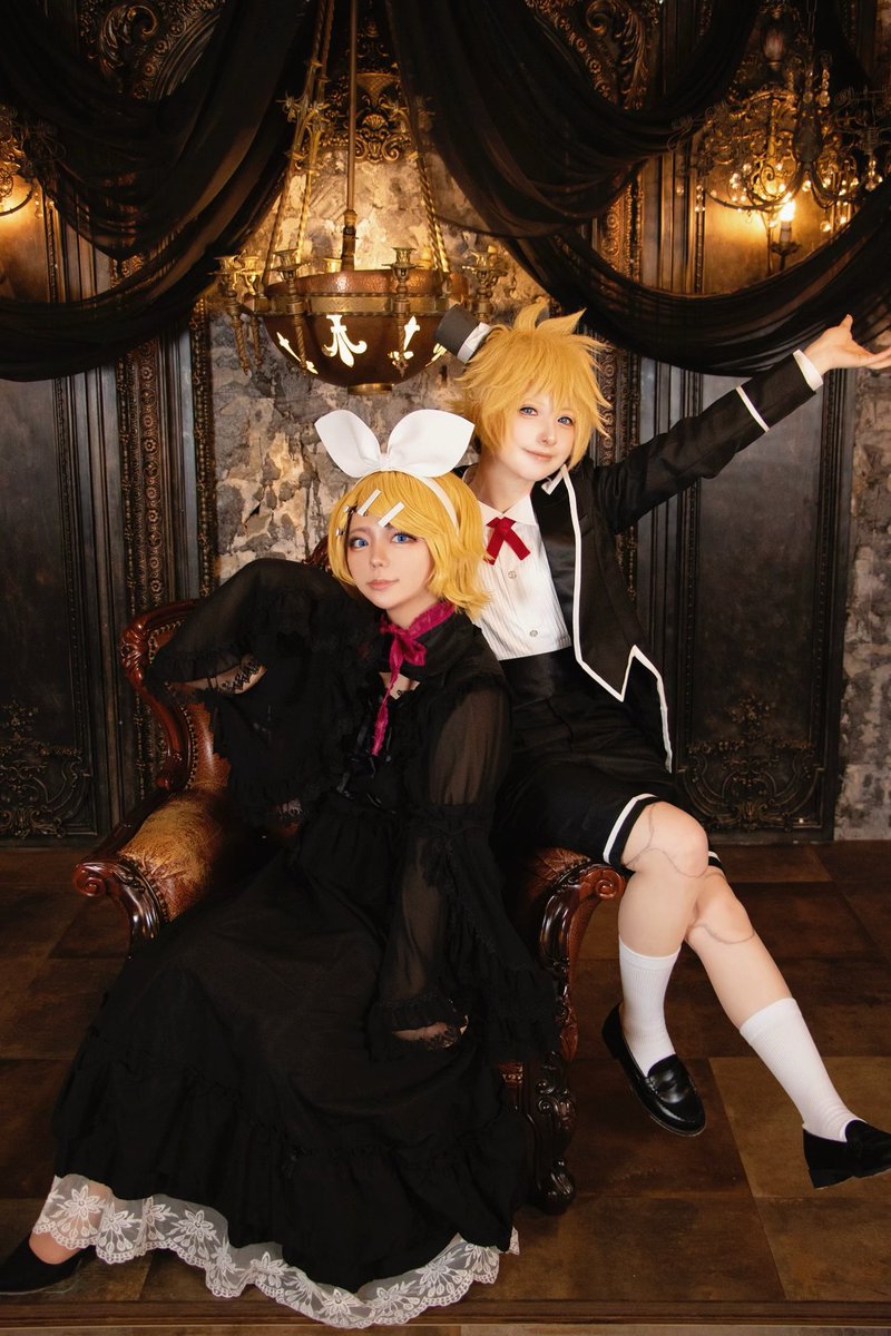 _sorachi__21's tweet photo. ※Cosplay/VOCALOID

           Bad∞End∞Night
ーヨウコソ…     不思議ノ館ヘ…ー

photo𖥔⋱@310__310 
ren𖥔⋱@meemee122hituji https://t.co/jWWkZKqE35