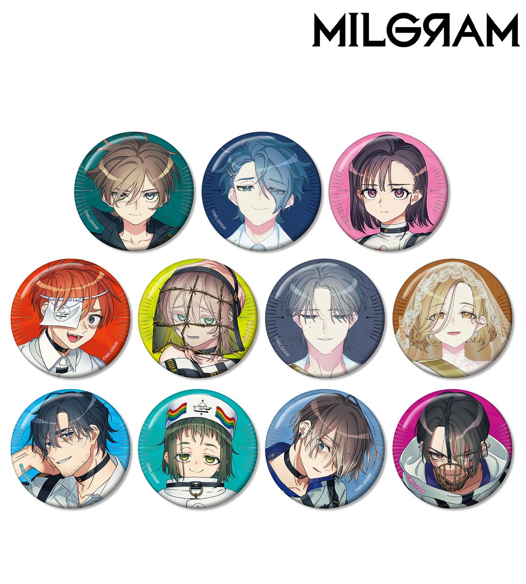 締切間近】『MILGRAM -ミルグラム-』より「トレーディングアクリル