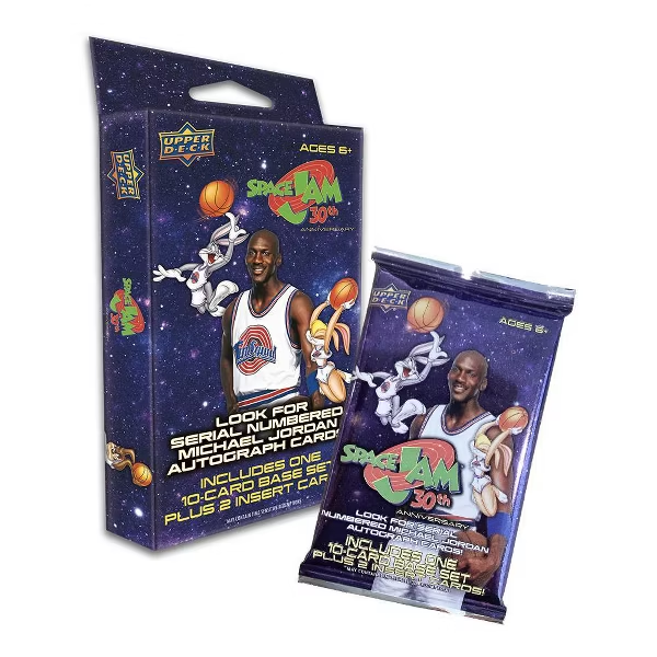 Upper Deck Space Jam 30th Anniversary Hanger Box is live at Target